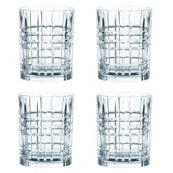 Verre à whisky Square 34 cl lot de 4, 34 cl